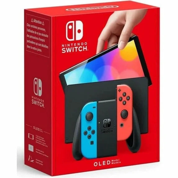 Switch OLED Modded  - Picofly Installed - Neon